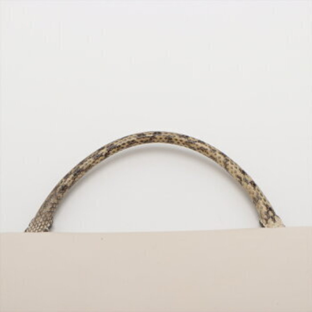 Celine Trapeze Python Leather Shoulder Bag Tote H… - image 6